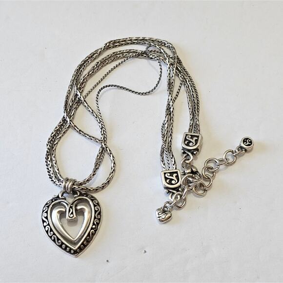 Brighton Ellington Multi Strand Pendant Necklace‎ - Picture 1 of 6